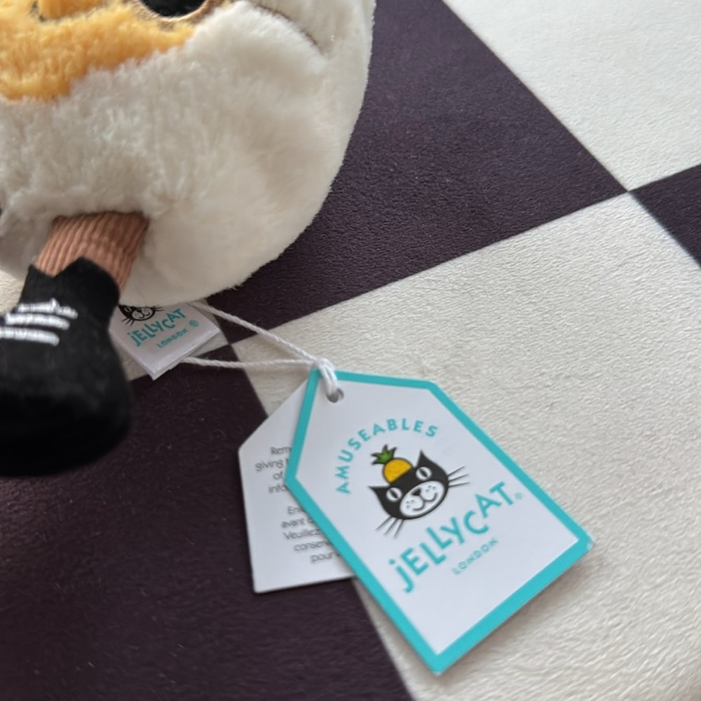BNWT Jellycat Amusables Boiled Egg Chic - Picture 6 of 7